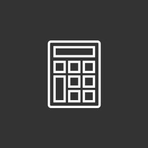 Icon of a calculator